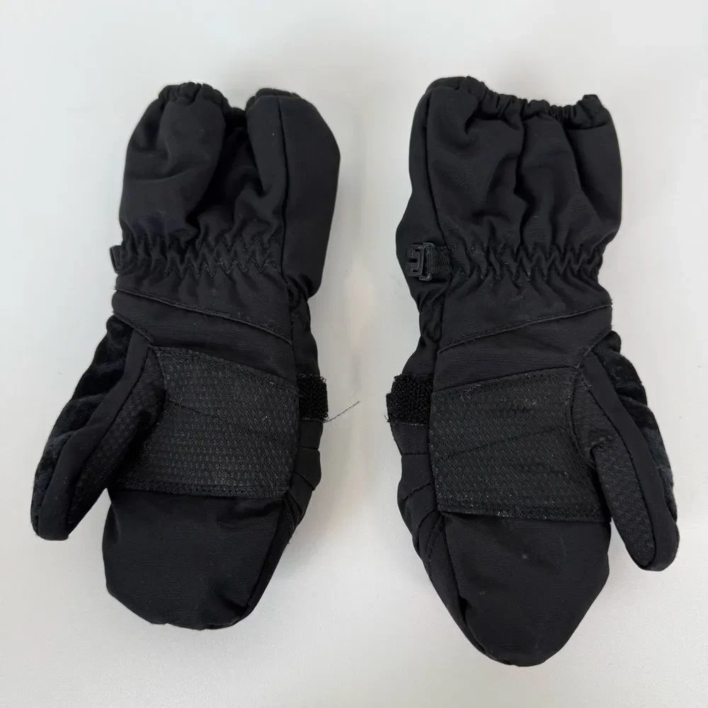 The North Face Toddler Mittens Size 3T Black Ski Snow Winter
